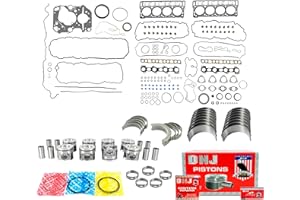 DNJ EK4220 Engine Rebuild Kit for 2008-2010 Ford F-250 Super Duty, F-350 Super Duty, F-450 Super Duty 6.4L V8 32V OHV 391cid