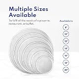 New Star Foodservice 12" Commercial Aluminum Pizza Screen Pan Baking Sheet Set 6 view 8