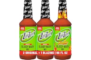 Zing Zang Bloody Mary Mix Variety Pack, (2) Original (1) Blazing Bloody Mary, Non-Alcoholic Cocktail Mixer, 32 Fl Oz Bottles (Pack of 3)