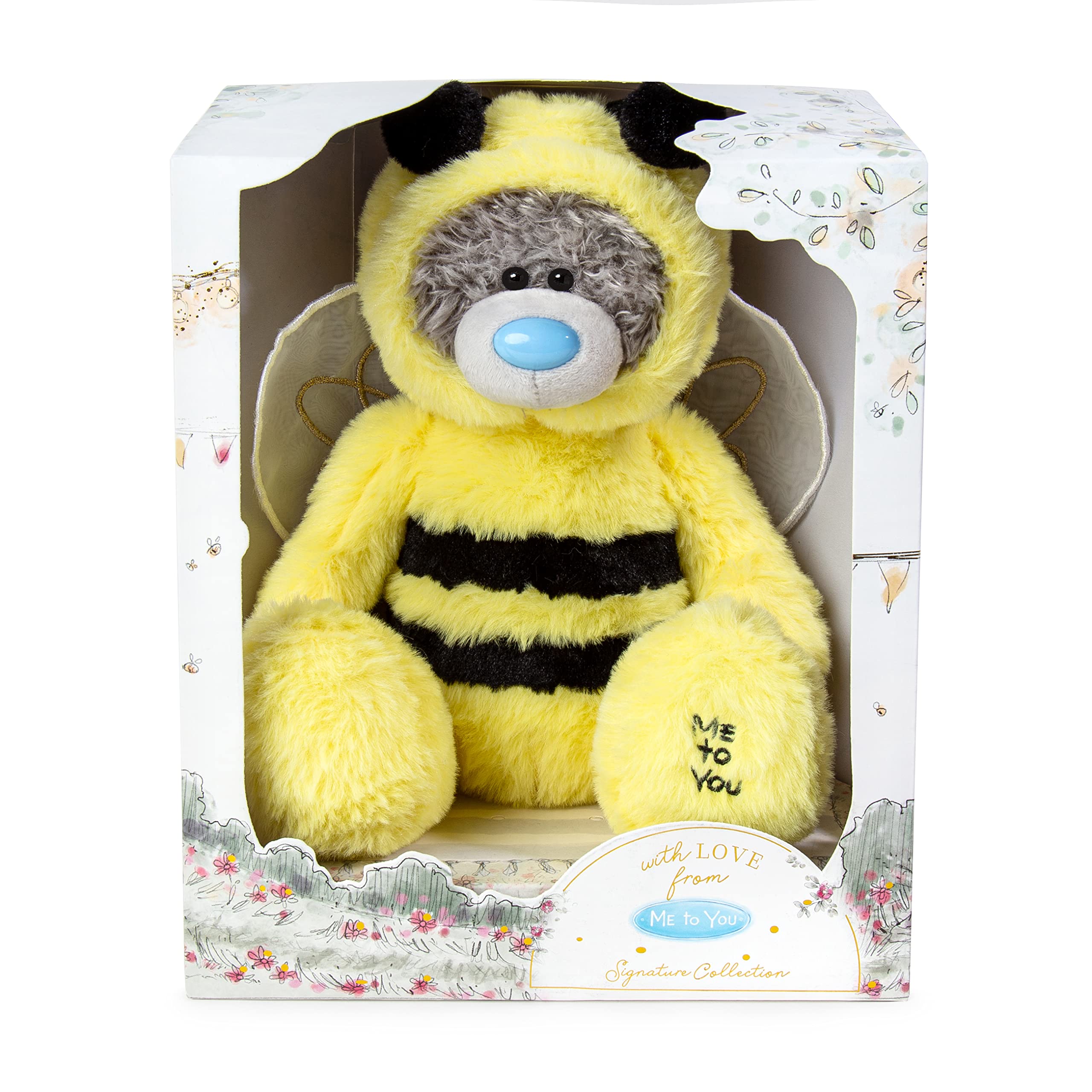 Me To You Bear 9" SPECIAL EDITION Dressed As Bee Boxed, Gray