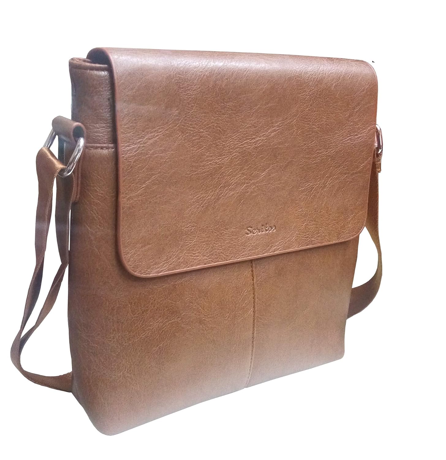 non leather messenger bag