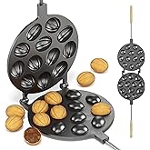 BIOL Nonstick Oreshki Mold 12 Cavity Walnut Cookie Baking Oreshnitsa Maker
