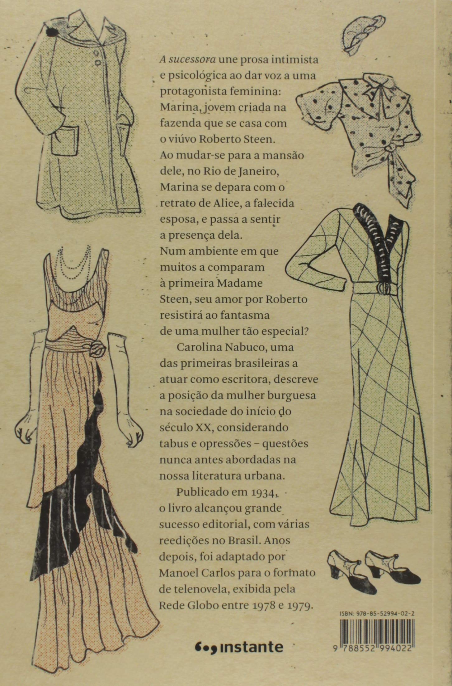 Livro 'A Sucessora' por Carolina Nabuco