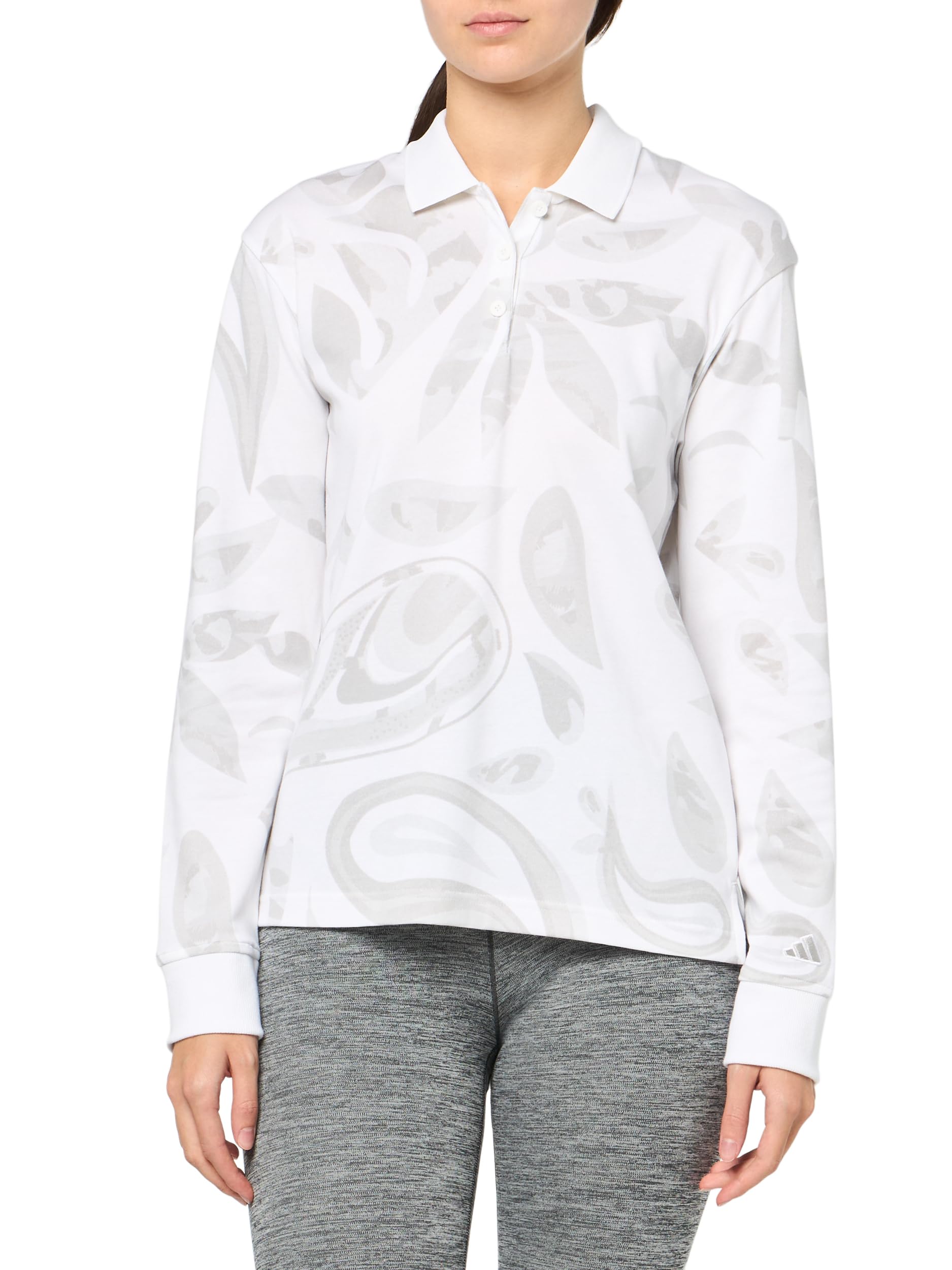 Photo 1 of adidas Women's Standard Go-to Polo Shirt, White