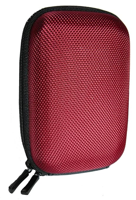 Hardcase in rot für Ihre ActionCam Toshiba Camileo X-Sports