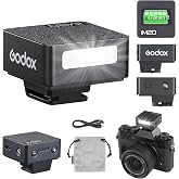 Godox iM20 Mini Flash 5 Power Levels 440 Full-Power IM 20 Built in Battery | Small Camera Flashes Speedlite for Canon/Fuji/Sony zve10/Sony zv1/Nikon/Panasonic Olympus Pentax/3S Recycle