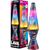 Lava The Original Lamp - 14.5" Trippy Shrooms &ndash; Classic Liquid Motion Lamp - Tri-Colored Globe and Black Base - Item #2361 (Amazon Exclusive)