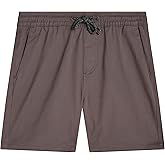 Volcom Boys Shorts - Stretch Twill Flat Front Pull On Chino Shorts for Boys - Casual Uniform Golf Short with Drawcord Waist