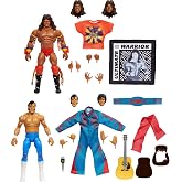 Mattel WWE Coliseum Collection Action Figure 2-Pack, Set with Ultimate Warrior &amp; Honky Tonk Man 6-inch Collectibles &amp; Accessories Including Swappable Parts