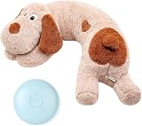 WEOK Heartbeat Toy for Dogs Anxiety Relief Plush Puppy Toy Calming Aid