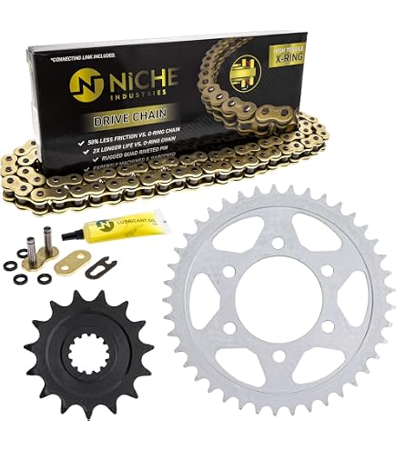 Amazon.com: NICHE Drive Sprocket Chain Combo for Kawasaki Z1000