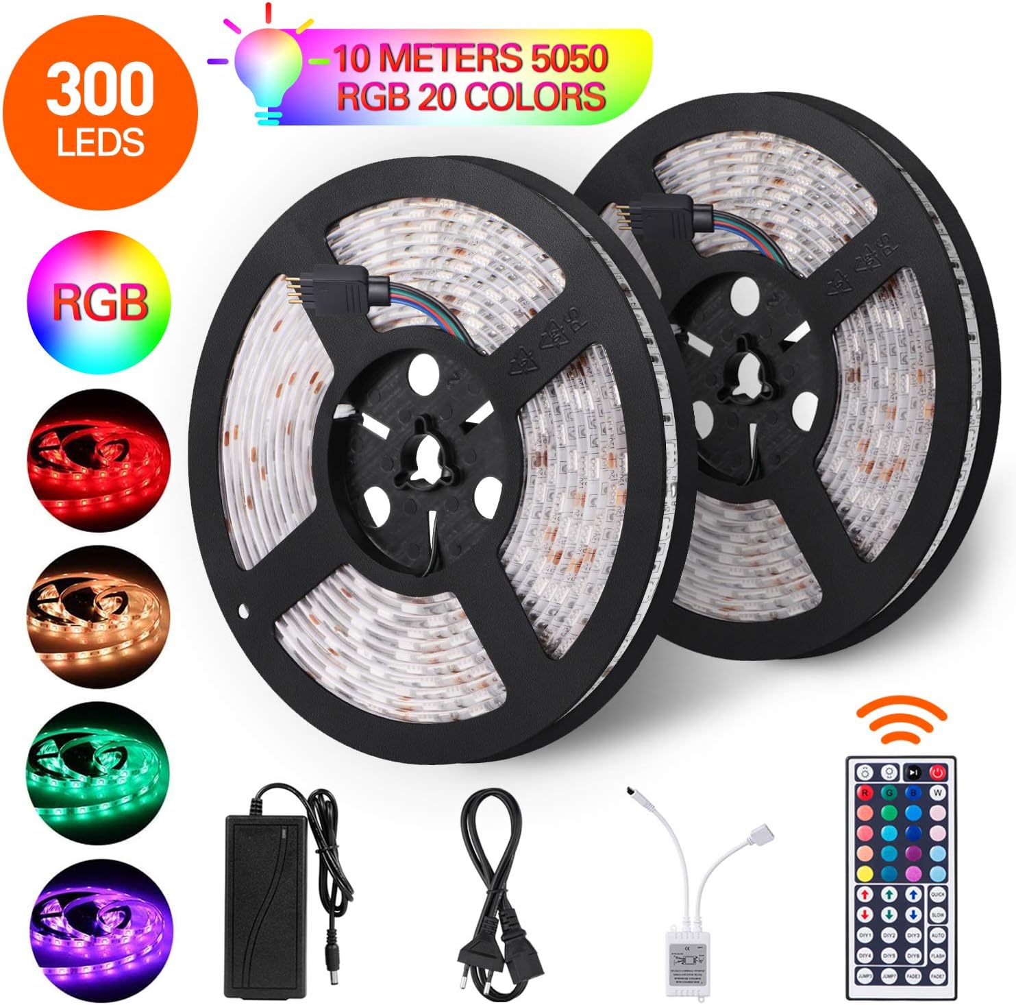 luci d'atmosfera con ir-telecomando