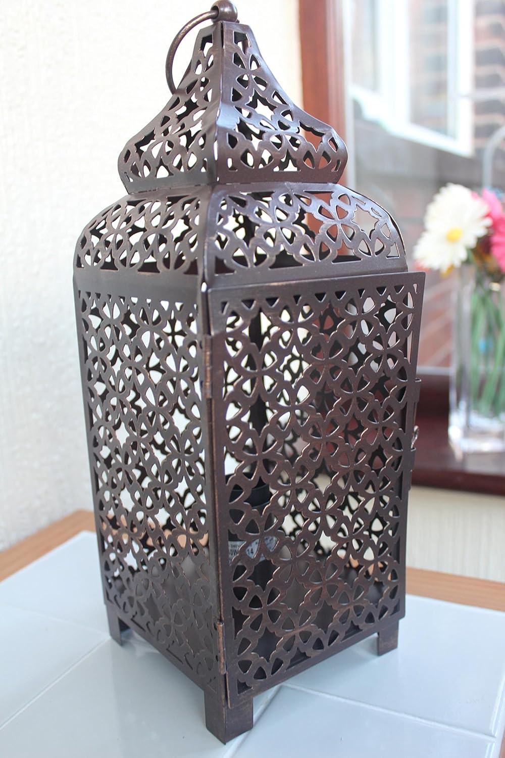 moroccan lantern table lamp