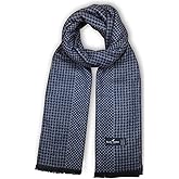 Livativ Bleu Nero Luxurious Winter Scarf for Men – Large Selection of Unique Design Premium Scarves