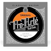 D&rsquo;Addario Guitar Strings - Pro-Arte Nylon Guitar Strings - CNL-3T - Classical Guitar Strings - Half Sets, Light Tension, Clear Nylon