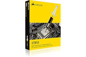 Corsair XTM50 High Performance Thermal Compound Paste | Ultra-Low Thermal Impedance CPU/GPU | 5 Grams | w/applicator