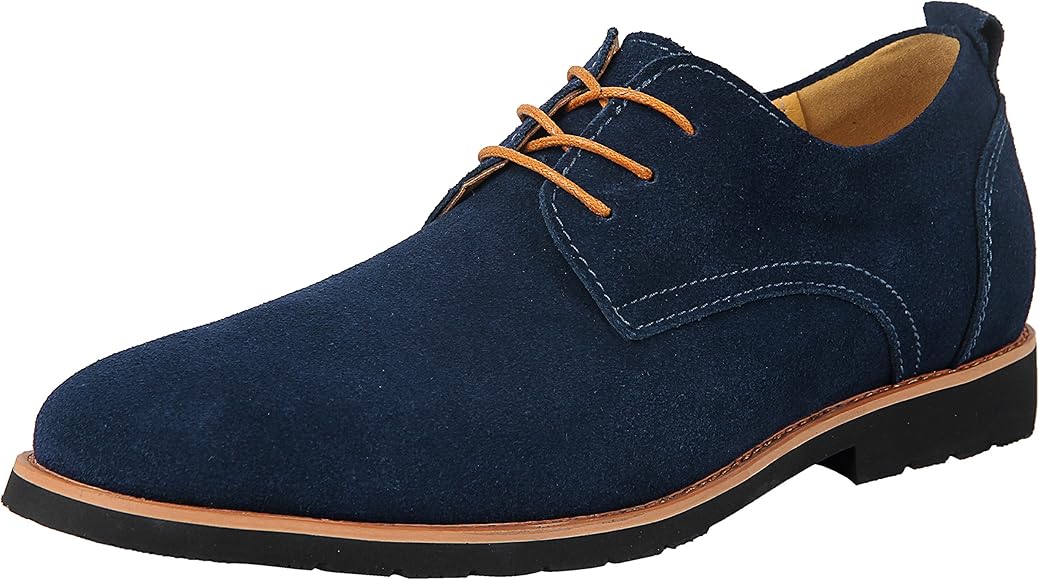 blue suede oxfords mens