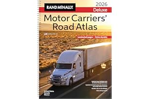 Motor Carriers' Road Atlas 2026: United States, Canada, Mexico (Rand McNally Motor Carriers' Road Atlas DELUXE EDITION)