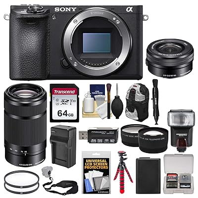 Sony A6500 Camera Kit with 16-50mm 55-210mm Kuwait Ubuy