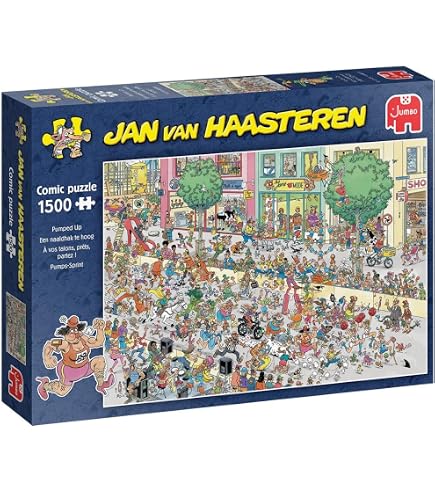 Amazon.com: Jumbo 19088 Jan Van Haasteren-Highland Games 1500