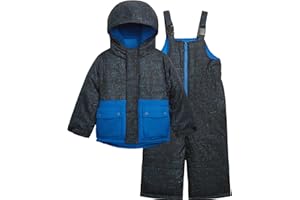 Carter's Big Boys Insulated 2-Piece Print Snowsuit Bib Snow Pant Set