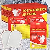 Jenaai Emergency Insole Foot Warmers Reusable Resealable Toe Warmer Long Lasting Safe Natural Odorless Air Activated Warmers up to 8-10 Hours of Heat for Skiing Hiking Outdoor Survival