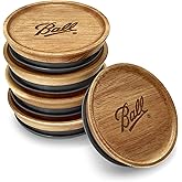 Ball Jar Wooden Storage Lids