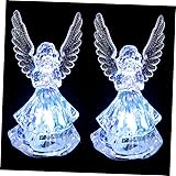 DOITOOL 2 Pcs Night Light Christmas Lights Indoor