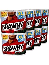 Brawny Paper Towels, 16 XL Rolls, Pick-a-Size,16 = 32 Regular Rolls, White