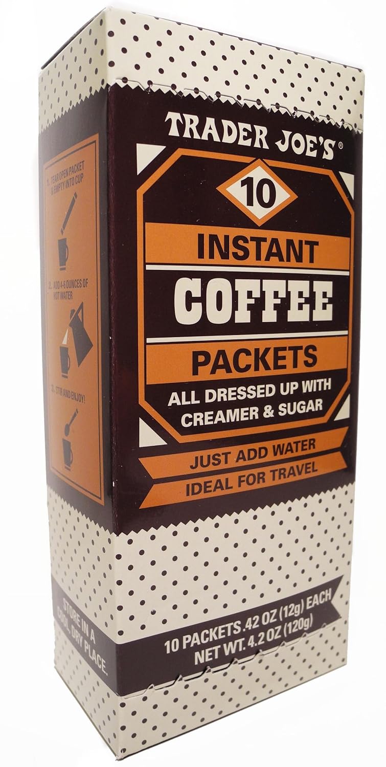 Trader Joe's Instant Coffee Packs All Dressed Up With Creamer & Sugar
