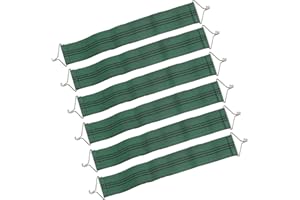 Ostlttyn Zero Gravity Chair Accessories, 6 Pcs Thicken Gravity Chair Belts, Fabric Reinforced Anti-Crack Belt for Lounge Chair Zero Gravity Chair Patio Lawn Recliner Chair, Green