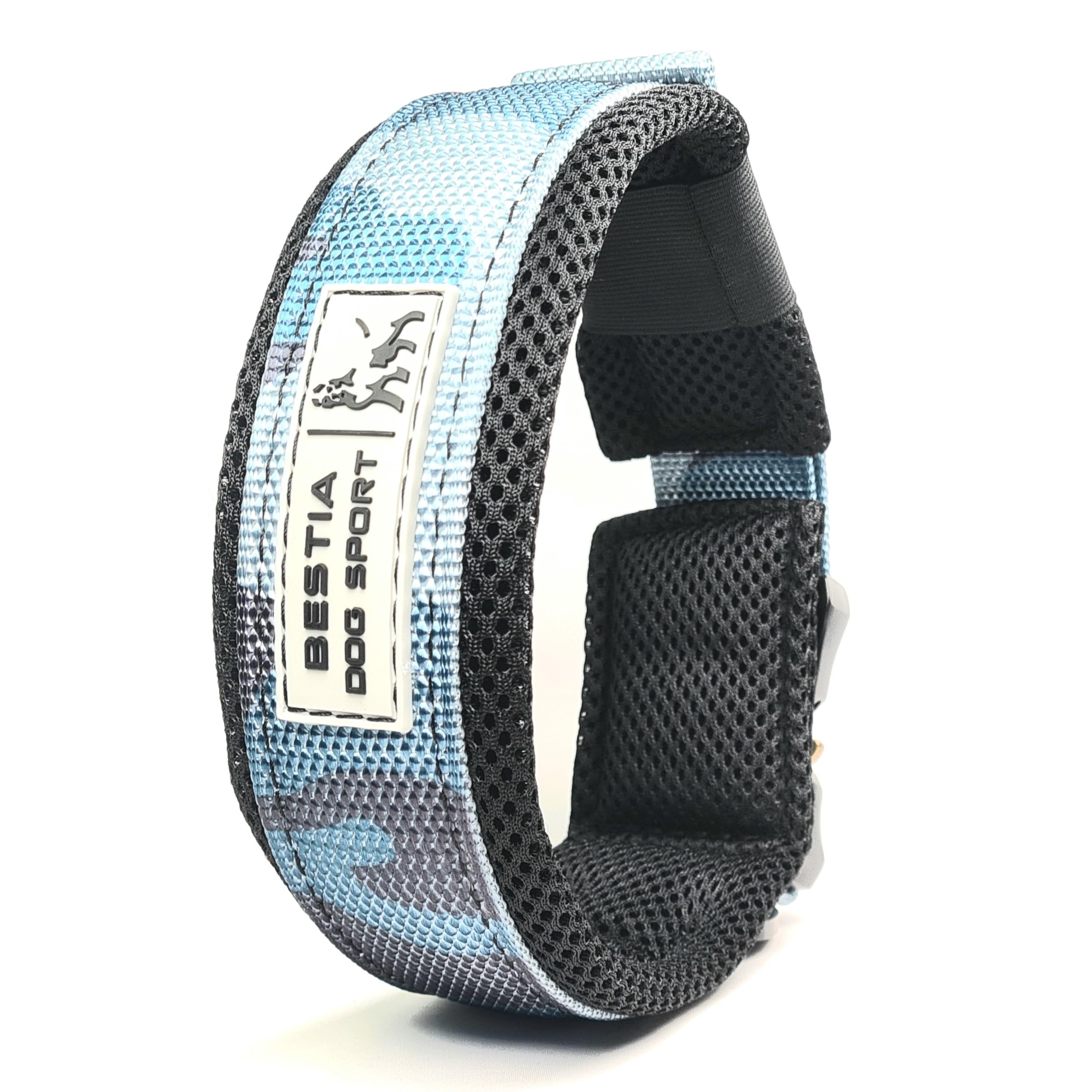 Bestia DOG SPORT FAST RELEASE COLLAR BLUE CAMO