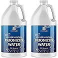 Haven Lab Deionized Water - Distilled Hydrogen Solution - Demineralized Purification Softener in a Jug - for Sterile Washing, Automotive Cleaning, and Watering Plants (2 Gallons)