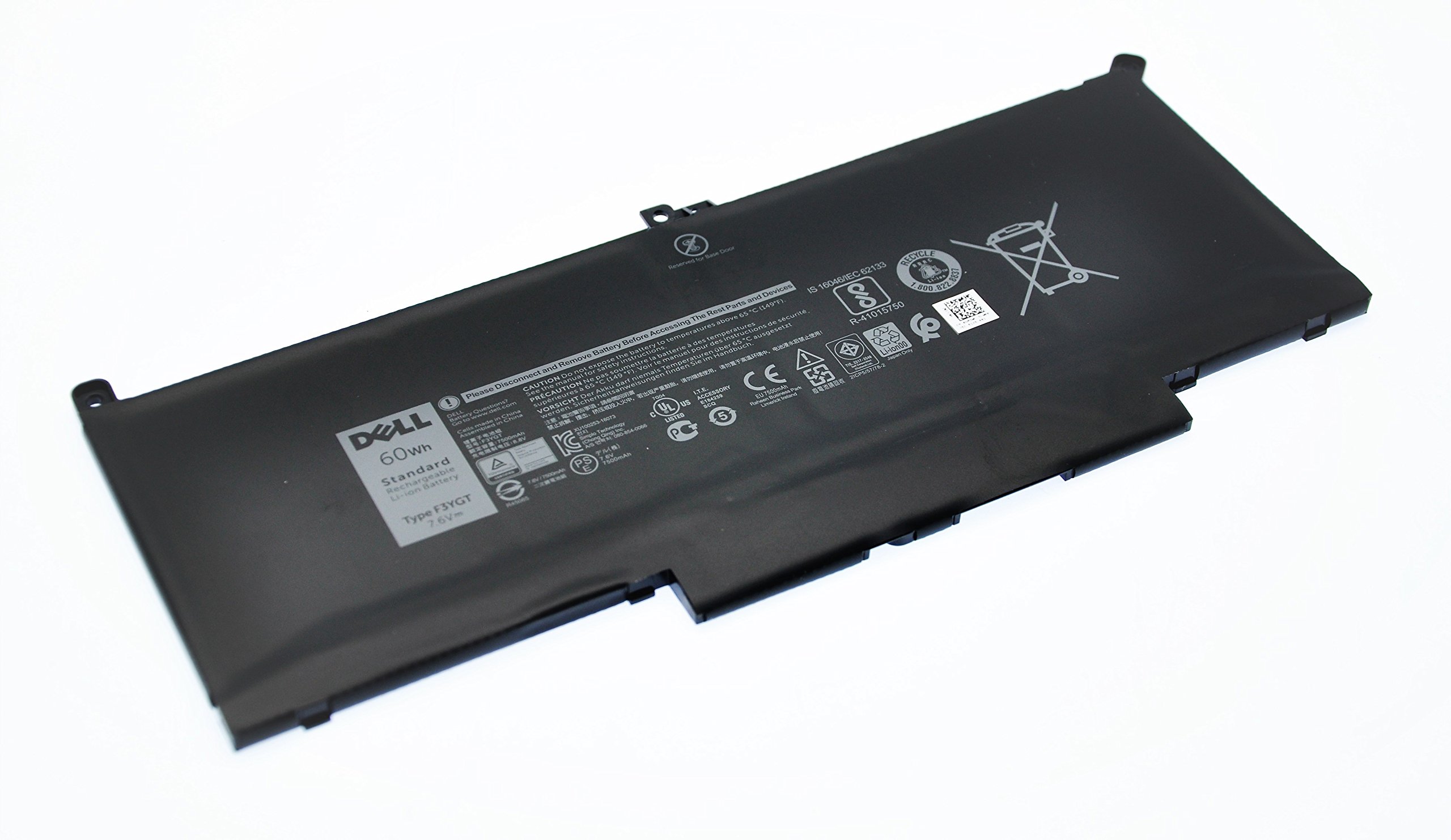 Dell Latitude E7280 E7480 E7290 7380 4 Cell 60whr Primary Battery Dm3wc F3ygt 2x39g Buy Online In Singapore At Desertcart