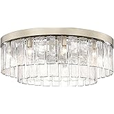 Murano Art Deco Collection Oval Glass Icon (Set of 18)