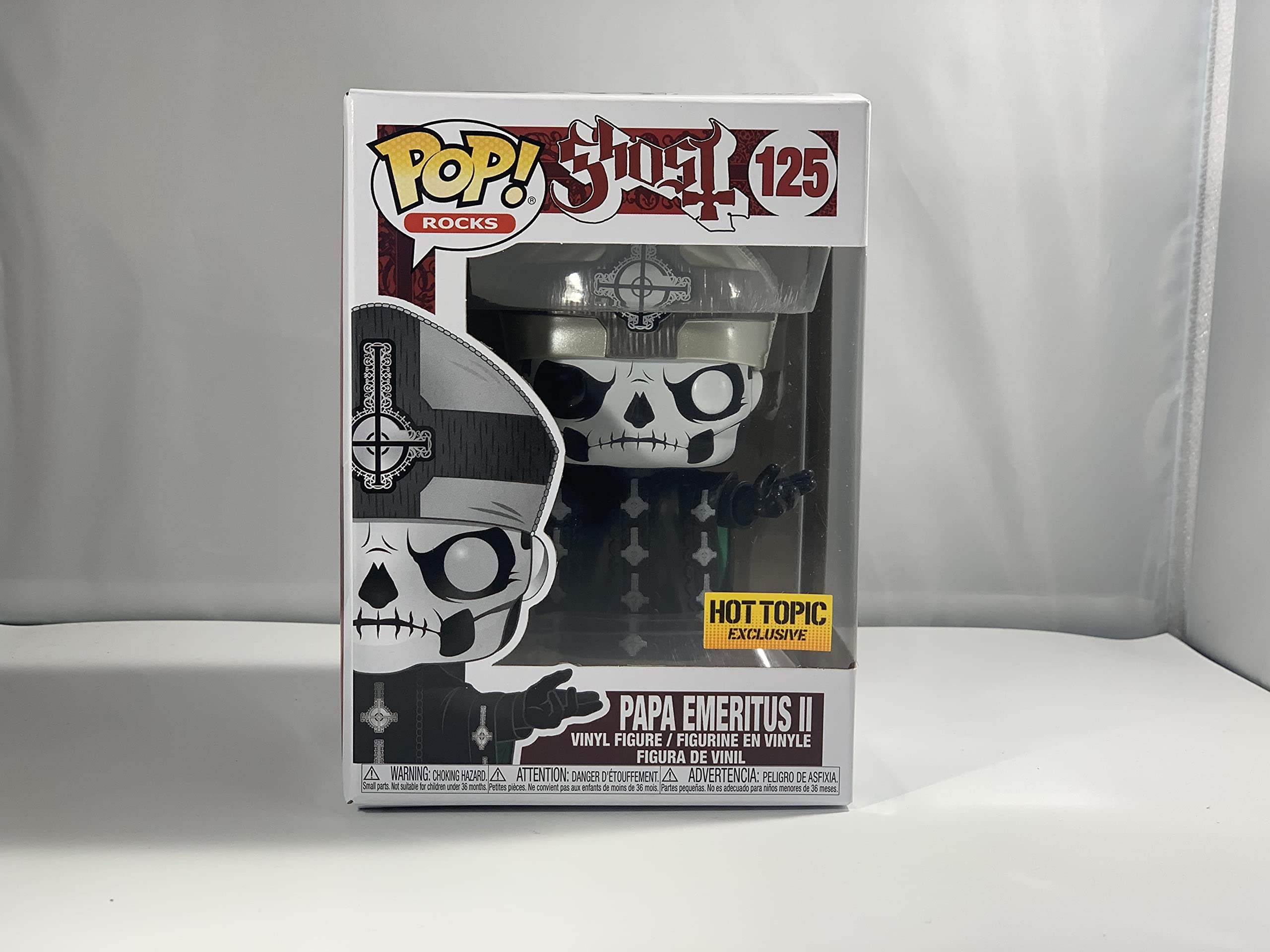 POP Funko Rocks Papa Emeritus II Exclusive #125