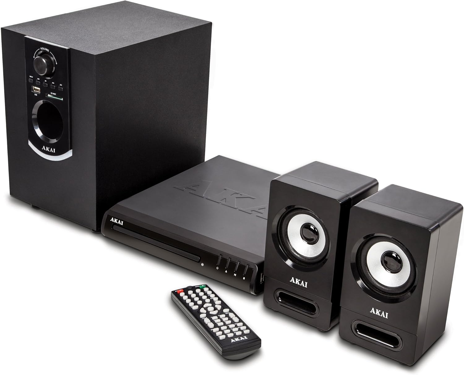 Akai A60012 Bluetooth Home Theatre Multimedia System Amazon.co.uk