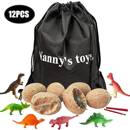 dinosaur egg fossil toy