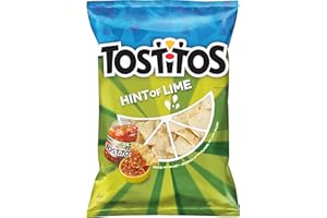 Tostitos Tortilla Chips Hint Of Lime Bag, 11 Oz