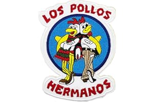 ROCKAPATCH 5'' Los Pollos Hermanos Embroidered Iron on sew on Patch Applique