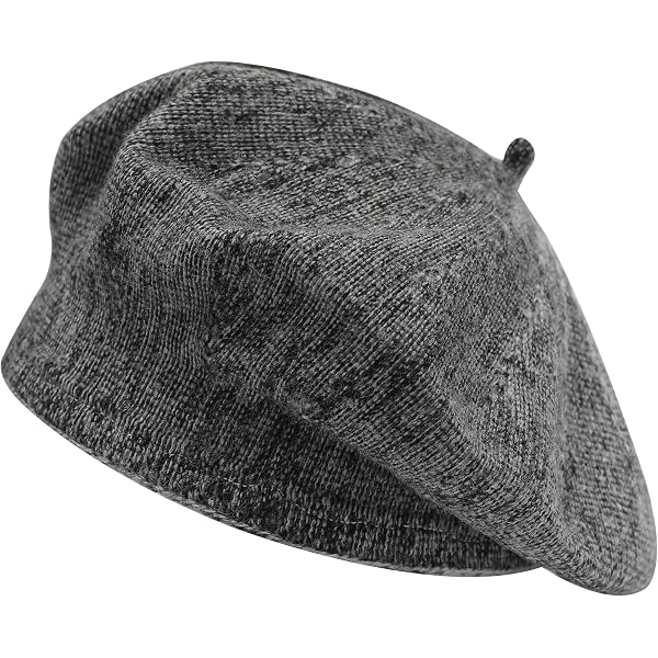 Beret Hats for Women, Rabbit Fur Beret Hat Flowers  display picture 2