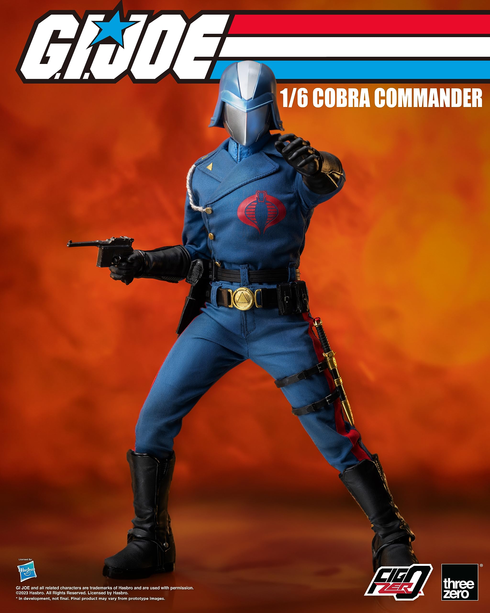 FigZero G.I. Joe: Cobra Commander 1:6 Scale Figure