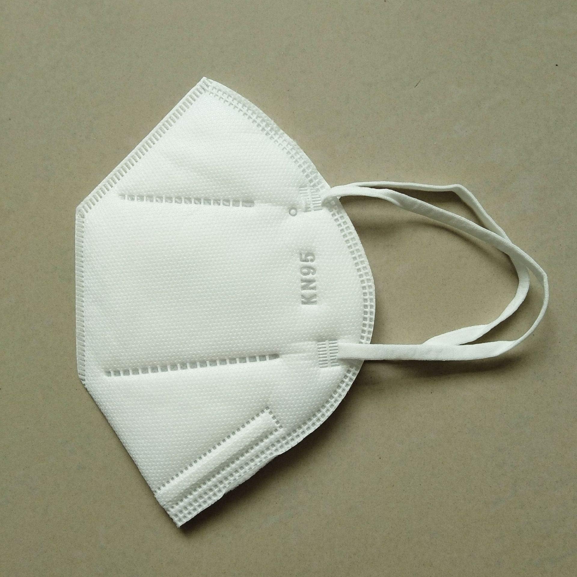 Qlldwxu N95 Mask Reusable,n95 Mask,with Breathing Valve,filters Fold Flat Dust Kn95 Respirator,anti Pollution Anti Pm2.5 Face Cup 20pcs