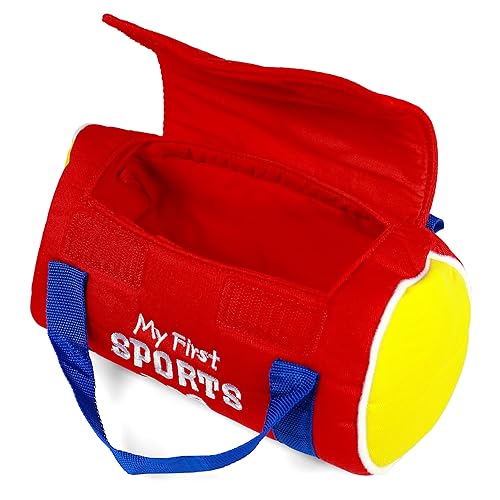 Baby GUND My First Sports Bag Stuffed Plush Playset, Baby Gift