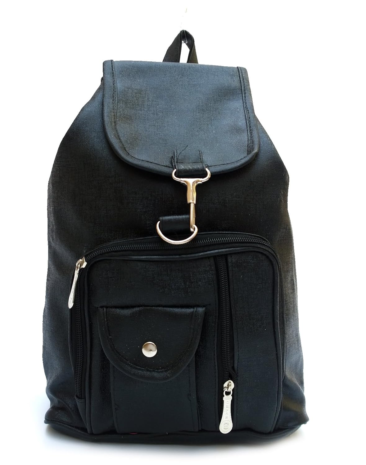 vintage women's backpack handbag (black,bag 169)