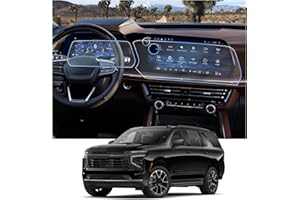 CDEFG 4PCS for 2025 Chevy Tahoe Suburban Screen Protector Compatible with 2025 Chevy Tahoe Suburban Accessories for 17.7-inch
