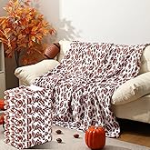 Tranqun 6 Pcs Football Throw Blanket 50 x 60 Inch Cozy Flannel Plush Fleece Sports Throw Blanket Soft Lightweight Bedding Gift for Bed Sofa Couch Bedroom Home Decor