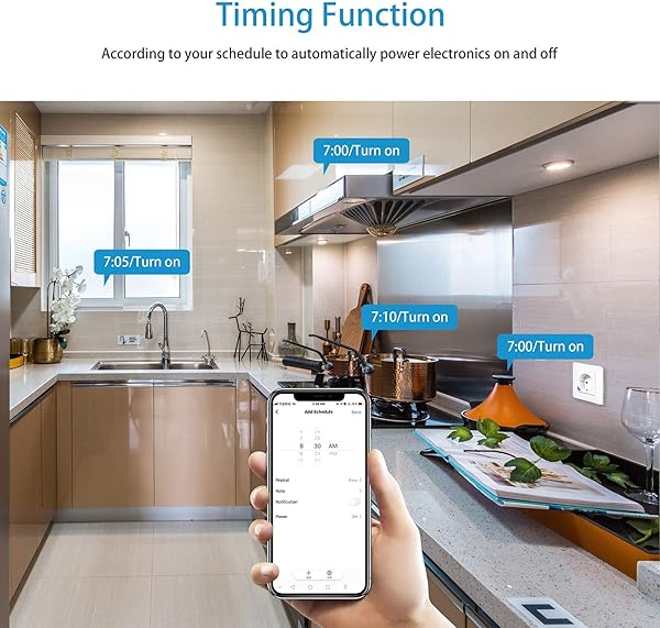 TEEKAR Enchufe Inteligente WiFi ZigBee 3 0 WlanEnchufe de Alexa Compatible con Alexa y Google Home Control de aplicacin por Voz Toma de Pared WiFi Inteligente con funcin de sincronizacin