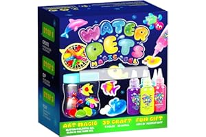 BFFPOSI Kit de jouet magique elfe d'eau – Animaux d'eau magiques en gel, art créatif 3D, loisirs créatifs pour enfants de 4 à