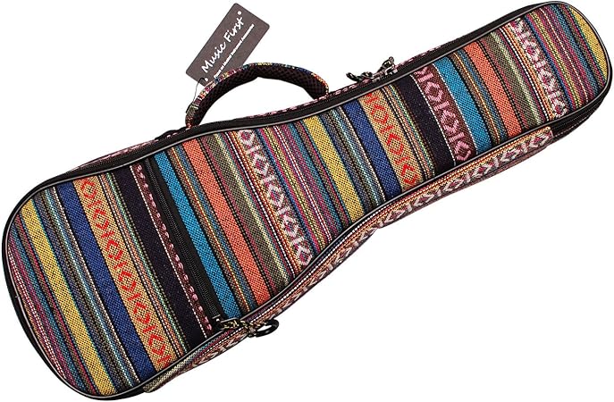 Funda para ukelele de la serie de estilo rural de Music First